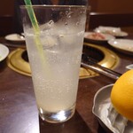 熱烈カルビ - 生グレープフルーツサワー