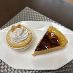 パティスリー Labeille - どっちも、プリンぷりん物語っぽいヨネスケ（≧∇≦）