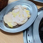 コケコッコー共和国 山の駅よって亭 - 親鶏の鶏皮