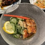 うなぎ小鐵 大宮店 - 隣の人も頼んでたうざく、これだーいすき