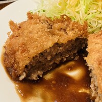 グリル満天星 麻布十番 新宿店 - メンチカツ