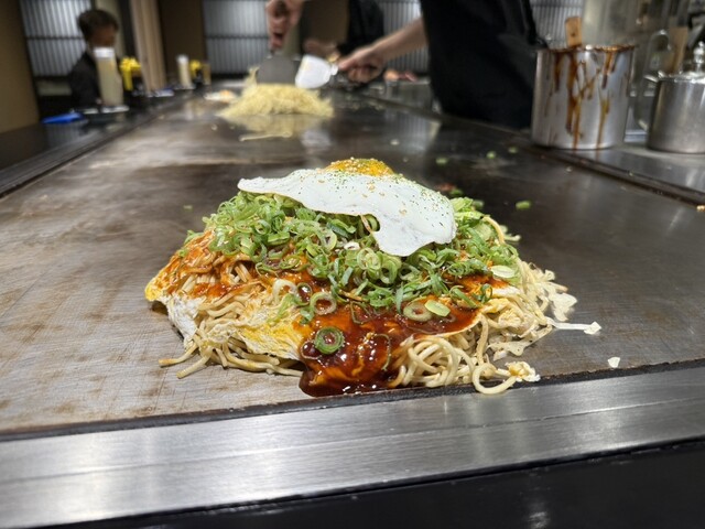 Okonomiyaki Teppanyaki Kuraya Hiroshima Ekibiru Minamoa Ten