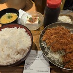 祭太鼓 - ソースカツ丼Aセットごはん大