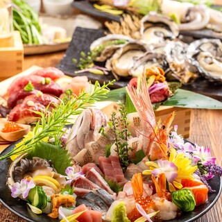 美味しい海の幸を堪能♪飲み放題付きコース3000円～◎