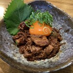 和りゅう - 角煮ユッケ風