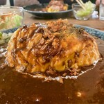 キーマカリィとジャークチキンのお店 エクソダス - オムキーマカリィ大盛り