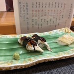 四季亭 - あなご握り