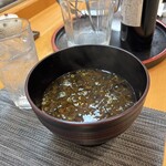 四季亭 - 赤だし　あおさ