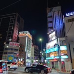 hide mode - おまけ：夜の帳が下りた湯島駅界隈 202509