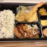 レストラン庄屋 - 料理写真:幕の内弁当の松、1058円。