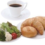 ○ 유기농 요리 커피 세트(미니 샐러드 포함)