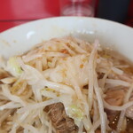 ラーメン二郎 - ヤサイ（そのまま）