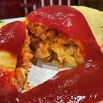 洋食工房 陶花 - オムライス(ケチャップ)