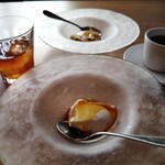 La Prima Pagina - パンナコッタカラメルソース＆紅茶♪