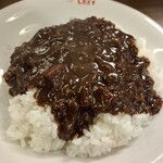 てきさす - 定食のライス（カレーがけ）