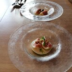 La Prima Pagina - イチジク カプレーゼの前菜♪