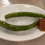 조조칼국수 - 青唐辛子なのに辛くない