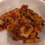 조조칼국수 - キムチはかなり辛め