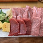 天然本マグロ専門店 司 - 本日の鮪のお刺身定食