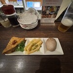 麺線屋formosa - おつまみが3種類。ちょっとっつ｡