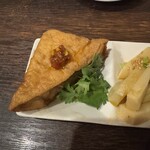 麺線屋formosa - 台湾おでんって感じの厚揚げ｡