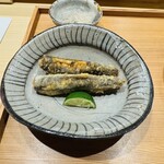 大阪天満宮 鮨とよなが - ししゃも(オス)