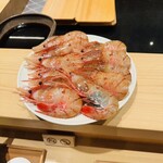 大阪天満宮 鮨とよなが - ボタンエビ