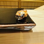 大阪天満宮 鮨とよなが - 車海老の頭