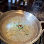 三角 - お待ちかねの雑炊‼️