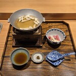 肉割烹 上 - サーロインしゃぶしゃぶ