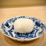 川田 - 2025.9.  〆ご飯⑤ 塩むすび