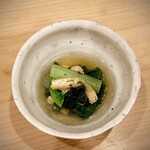 川田 - 2025.9.  芯取菜とお揚げの煮浸し