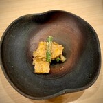 川田 - 2025.9.  次郎柿とインゲンの胡麻和え