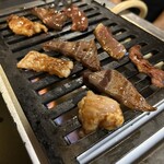 錦ちゃん - 昔ながらのコンロで焼き焼き♡