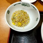 日高屋 - セットのチャーハン