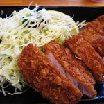 Katsuyama - 日替わり５００円税込定食のトンカツ