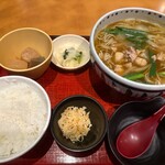 そば吉 - カレー鳥なんば弁当