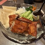 鮮藍坊 - 皮がパリッとしていて美味！北京ダック5枚2750円