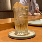 寿司割烹 魚紋 - ハイボール