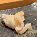 寿司割烹 魚紋 - 追加:ツブ貝