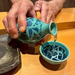 寿司割烹 魚紋 - 日本酒:日高見