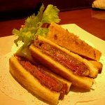 洋食 泉 - ビーフカツサンド