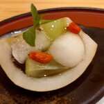 天ぷらふく西 禅と匠 - デザート