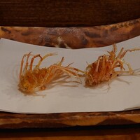 天ぷらふく西 禅と匠 - 海老の頭