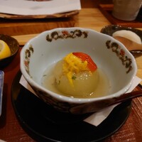 天ぷらふく西 禅と匠 - 間に小鉢