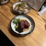 肉料理PINE - 和牛ハート刺し　だし醤油漬け