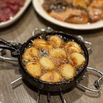 焼肉・光陽 - にんにく焼き