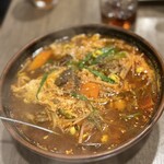 焼肉・光陽 - カルビうどん