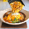 和cheese TENSAI - イタリア産ブラッターチーズのクワトロオムライス炙りラクレットチーズ 1580円