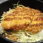 Teuchi Soba Daifuku - 「ソースカツ丼セット」の　ミニソースカツ丼